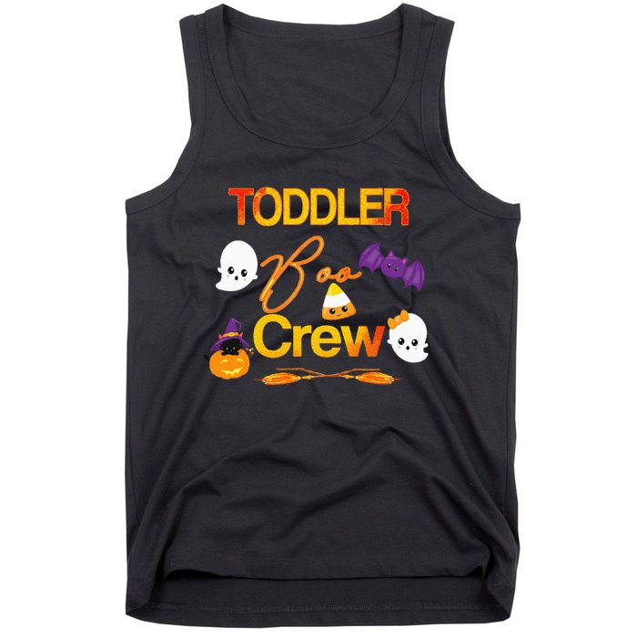 Halloween Daycare Cute Boo Crew Teacher Tank Top