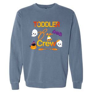 Halloween Daycare Cute Boo Crew Teacher Garment-Dyed Sweatshirt