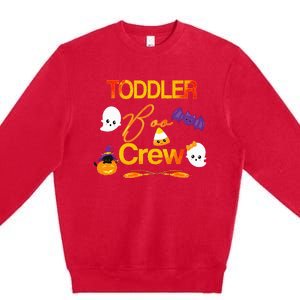 Halloween Daycare Cute Boo Crew Teacher Premium Crewneck Sweatshirt