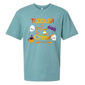 Halloween Daycare Cute Boo Crew Teacher Sueded Cloud Jersey T-Shirt