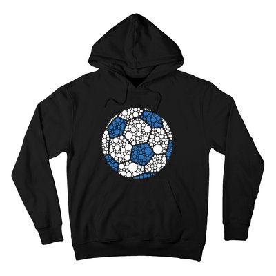 Happy Dot Day 2024 Polka Dot Soccer Ball Lover Hoodie