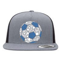 Happy Dot Day 2024 Polka Dot Soccer Ball Lover Flat Bill Trucker Hat