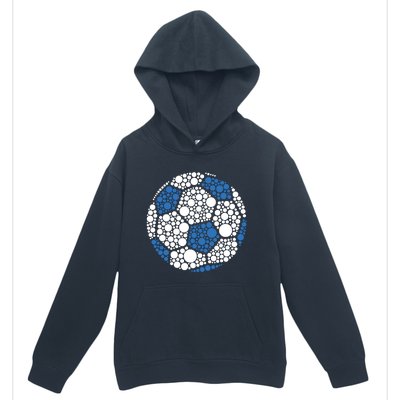 Happy Dot Day 2024 Polka Dot Soccer Ball Lover Urban Pullover Hoodie