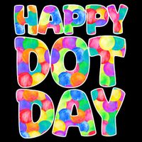 Happy Dot Day Colorful Fun 16 in Basic Backpack