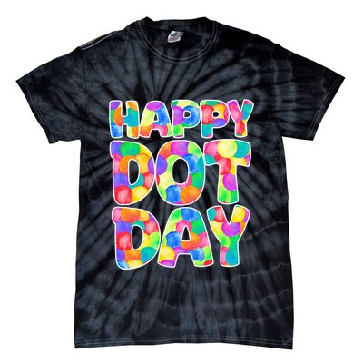 Happy Dot Day Colorful Fun Tie-Dye T-Shirt