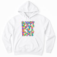 Happy Dot Day Colorful Fun Hoodie