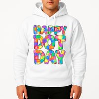 Happy Dot Day Colorful Fun Hoodie