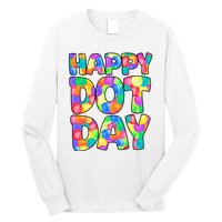 Happy Dot Day Colorful Fun Long Sleeve Shirt