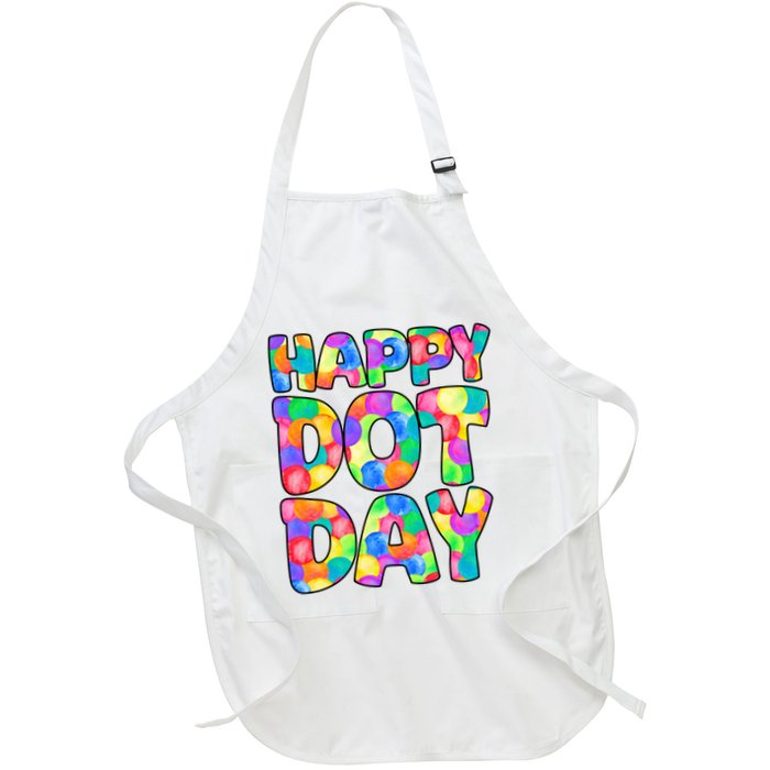 Happy Dot Day Colorful Fun Apron