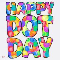 Happy Dot Day Colorful Fun Tall T-Shirt