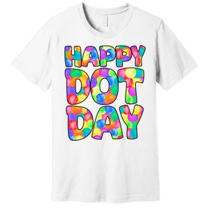 Happy Dot Day Colorful Fun Premium T-Shirt