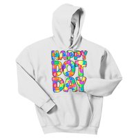 Happy Dot Day Colorful Fun Kids Hoodie