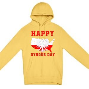 Happy Dyngus Day 2024 Polish Eagle Dyngus Day Polish American Polska White Eagle Premium Pullover Hoodie