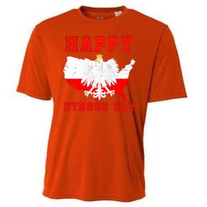 Happy Dyngus Day 2024 Polish Eagle Dyngus Day Polish American Polska White Eagle Cooling Performance Crew T-Shirt