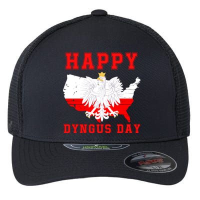 Happy Dyngus Day 2024 Polish Eagle Dyngus Day Polish American Polska White Eagle Flexfit Unipanel Trucker Cap