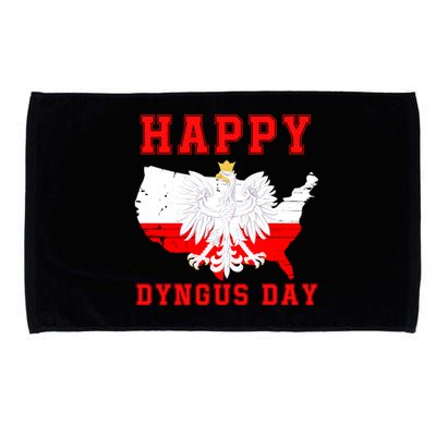 Happy Dyngus Day 2024 Polish Eagle Dyngus Day Polish American Polska White Eagle Microfiber Hand Towel