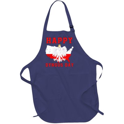 Happy Dyngus Day 2024 Polish Eagle Dyngus Day Polish American Polska White Eagle Full-Length Apron With Pockets