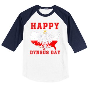 Happy Dyngus Day 2024 Polish Eagle Dyngus Day Polish American Polska White Eagle Baseball Sleeve Shirt