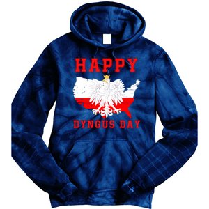 Happy Dyngus Day 2024 Polish Eagle Dyngus Day Polish American Polska White Eagle Tie Dye Hoodie