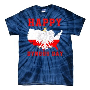 Happy Dyngus Day 2024 Polish Eagle Dyngus Day Polish American Polska White Eagle Tie-Dye T-Shirt