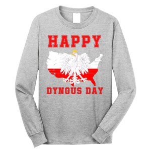 Happy Dyngus Day 2024 Polish Eagle Dyngus Day Polish American Polska White Eagle Long Sleeve Shirt