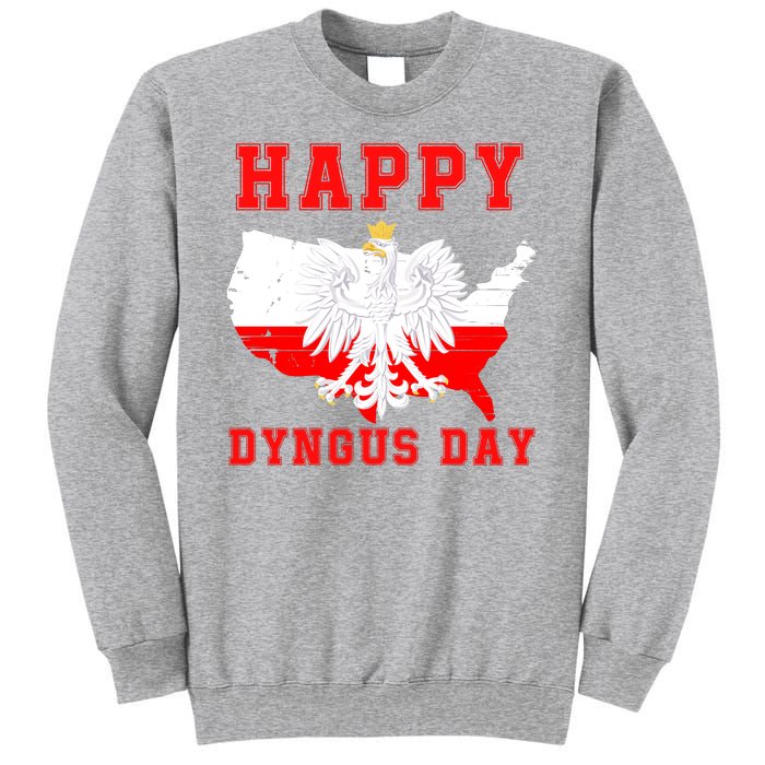 Happy Dyngus Day 2024 Polish Eagle Dyngus Day Polish American Polska White Eagle Sweatshirt