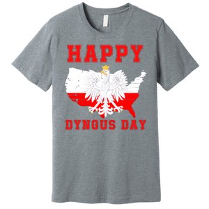 Happy Dyngus Day 2024 Polish Eagle Dyngus Day Polish American Polska White Eagle Premium T-Shirt