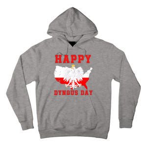 Happy Dyngus Day 2024 Polish Eagle Dyngus Day Polish American Polska White Eagle Tall Hoodie