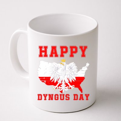 Happy Dyngus Day 2024 Polish Eagle Dyngus Day Polish American Polska White Eagle Coffee Mug