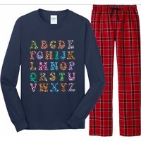 Happy Dot Day International Dot Day Polka Dot Alphabet Long Sleeve Pajama Set