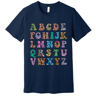 Happy Dot Day International Dot Day Polka Dot Alphabet Premium T-Shirt