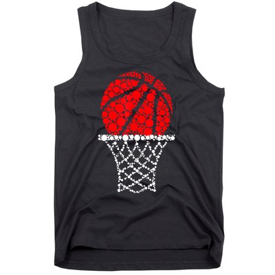 Happy Dot Day Basketball Dots Gift For Player Tank Top