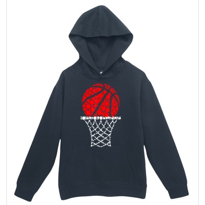 Happy Dot Day Basketball Dots Gift For Player Urban Pullover Hoodie