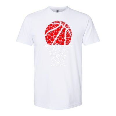 Happy Dot Day Basketball Dots Gift For Player Softstyle CVC T-Shirt