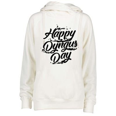 Happy Dyngus Day  Cute Ukraine Festival Funny Poland Gift Womens Funnel Neck Pullover Hood