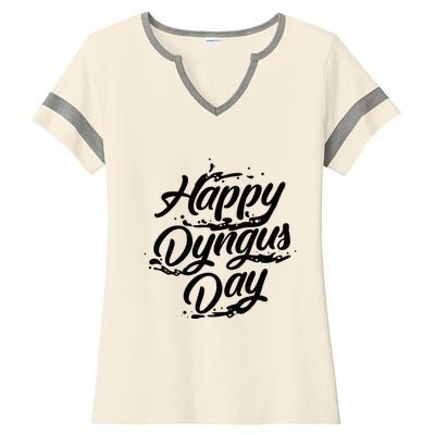 Happy Dyngus Day  Cute Ukraine Festival Funny Poland Gift Ladies Halftime Notch Neck Tee