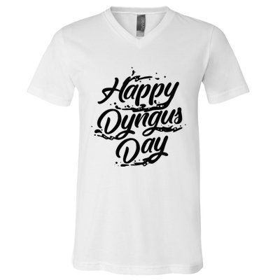 Happy Dyngus Day  Cute Ukraine Festival Funny Poland Gift V-Neck T-Shirt