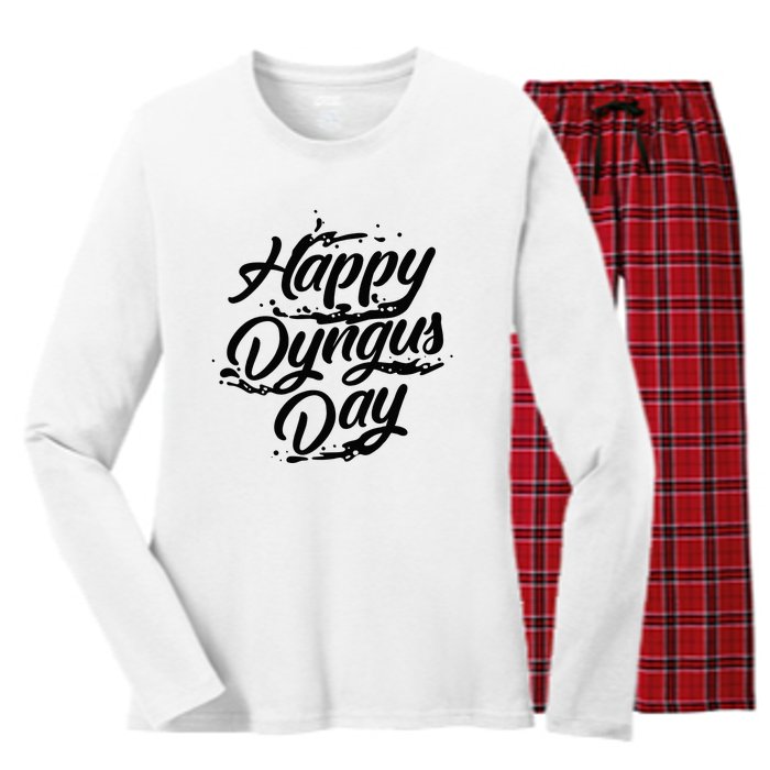 Happy Dyngus Day  Cute Ukraine Festival Funny Poland Gift Women's Long Sleeve Flannel Pajama Set 