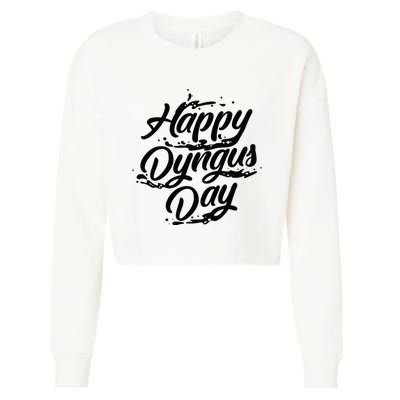 Happy Dyngus Day  Cute Ukraine Festival Funny Poland Gift Cropped Pullover Crew