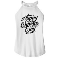 Happy Dyngus Day  Cute Ukraine Festival Funny Poland Gift Women's Perfect Tri Rocker Tank