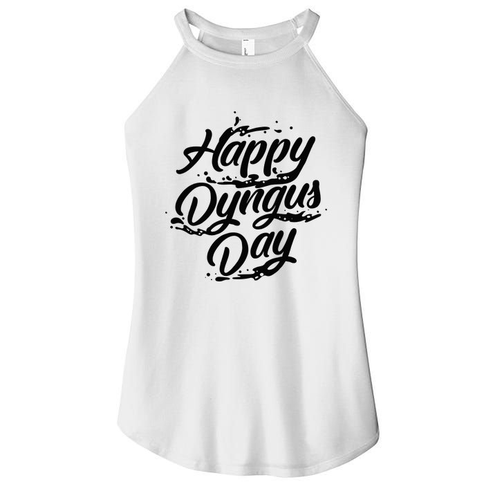 Happy Dyngus Day  Cute Ukraine Festival Funny Poland Gift Women's Perfect Tri Rocker Tank