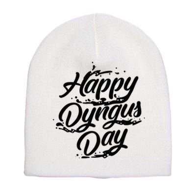 Happy Dyngus Day  Cute Ukraine Festival Funny Poland Gift Short Acrylic Beanie