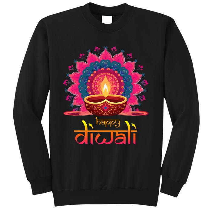 Happy Diwali Deepavali Hindu Indian Festival Of Lights Sweatshirt