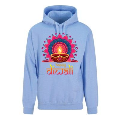 Happy Diwali Deepavali Hindu Indian Festival Of Lights Unisex Surf Hoodie