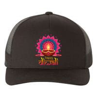 Happy Diwali Deepavali Hindu Indian Festival Of Lights Yupoong Adult 5-Panel Trucker Hat