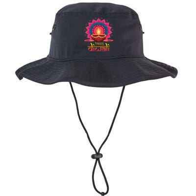 Happy Diwali Deepavali Hindu Indian Festival Of Lights Legacy Cool Fit Booney Bucket Hat