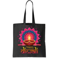 Happy Diwali Deepavali Hindu Indian Festival Of Lights Tote Bag