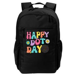 Happy Dot Day Teacher September 15th 2024 Daily Commute Backpack