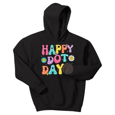 Happy Dot Day Teacher September 15th 2024 Kids Hoodie