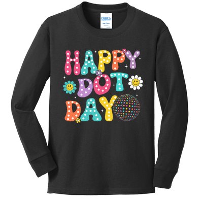 Happy Dot Day Teacher September 15th 2024 Kids Long Sleeve Shirt